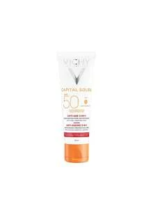 Vichy 【組合包】Capital Soleil 太陽防護水 SPF50 200ml + Soleil 抗老防曬乳 SPF50 50ml - 無色 - 查看 4