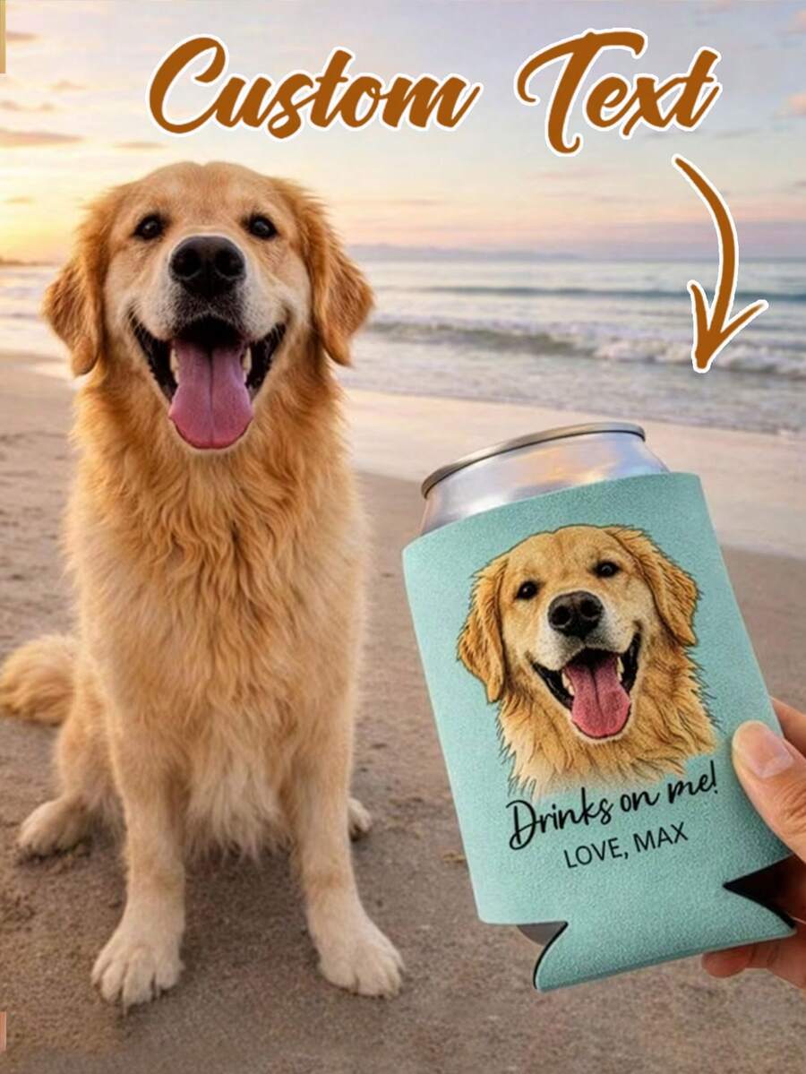 Custom Insulated Can Cooler Bags - Personalized With Logo And Text. Custom Christmas Can Cooler Bags, Foldable Design With Logo And Text. Perfect For Halloween, Christmas, And Holiday Party Decorations And Gifts.
