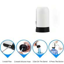 Portable Electric Water Pump USB Rechargeable Automatic Water Dispenser, Compact Design, Suitable For Home, Office, Kitchen, Outdoor Use - Multicolor - View 10