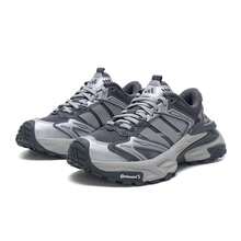 Adidas Unisex XLG STORM EDGE Lightweight Mecha Dad Shoes Training Sports Casual Shoes - Grey - View 6