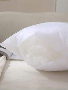 Square Throw Pillow Insert, High Resilience Polyester Cushion Inner, White Decorative Pillow Stuffer, Fluffy Soft Pillow Core For Sofa Couch Bedroom Home Decoration, Compatible With Most Pillowcases - White - View 7