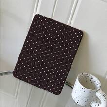 1pc Polka Dot Double-Sided Tablet Protective Case, Foldable Stand, Multi-Angle Viewing, Suitable For Work And Entertainment, With Pen Slot, Compatible With IPad Pro 2024/Air M3/A16 2025, Compatible With Xiaomi, Compatible With Samsung, Compatible With Huawei MatePad - Multicolor - View 5