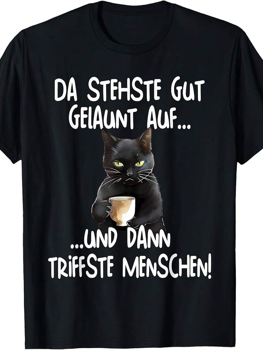 Camisetas de hombre - Negro - Ver 1