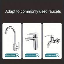 Universal Rotating Faucet Extender Splash Guard, 360° Swivel Spray Head, Kitchen Faucet Aerator, 3 Modes (Foam/Shower/Scrub), Suitable For Modern Sinks, Multi-Function Sink Accessory, Stylish Appearance, Smooth Design, High-Quality Material, Water Outlet, Essential For Home Cooks - Multi-color - View 8