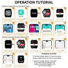 NcmRyu [Wireless, Smartwatch]1.83-Inch Smartwatch, Supports Wireless (Calls And Dialing), Multiple Sports Modes, Incoming Call Alerts And Rejection, Easy Message Reading, Compatible With Android 5.0+ / IOS 10.0, An Ideal Gift Choice For Various Holidays - View 10