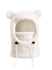 3-i-1 förtjockad panda-hoodie med mjuk elastisk dragsko – söt pandamössa - Multifärgad - Visa 12