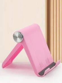 [Tersedia 5 Warna] 1/2 buah Dudukan Ponsel Lipat Portabel Premium, Bahan ABS Tebal, Penopang Meja Multi-Sudut yang Dapat Diatur, Dudukan Universal Ponsel Tablet Anti Selip Ukuran Saku Ringan, Aksesori Penting untuk Kantor, Rumah, dan Perjalanan - MultiWarna - View 12