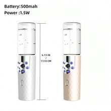 Portable Mini Facial Mist Moisturizer, Refillable, USB Rechargeable, Beauty Tool, Multi-Functional, Suitable For Daily Skincare, Home, Office And Travel, Perfect Beauty Gift - View 12