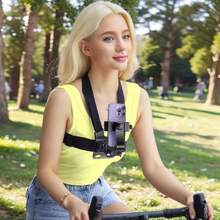 Phone Neck Mount Holder, First-Person View Live Streaming Neck Mount, Outdoor Live Streaming Phone Holder - Multicolor - View 1