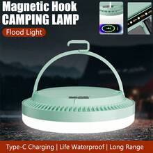 1PC Rechargeable LED Camping Lantern, USB Charging Portable Light With Built-In Battery For Outdoor Camping Home Emergency Power Outage - A - View 2