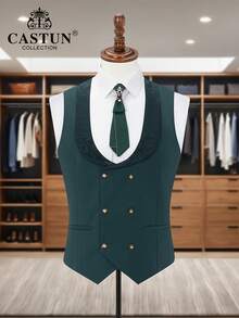 Costume pentru bărbați - Costum verde închis - Vizualizare 8