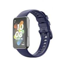 耐用矽膠錶帶，適用於 Band 7 可調節運動環形錶帶，智慧手錶替換手環配件 - 華為手環7 - 查看 10