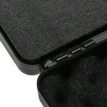 Portable Hard Case For Condenser Microphone Plastic Microphone Storage Box With Anti-Scratch Lining And Handle For Recording Studio And Travel 9.56X5.31X2.36In - 多色 - 查看 8