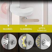 YITAPE Kids Door Stoppers 16pcs Door Guard Anti-Pinch Protection Door Protector Baby Finger Guard Foam Children Door Lock Wide Pet Protection - A - View 5