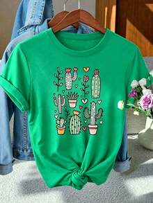 Women Senior T-Shirts & Tops - Green - View 5