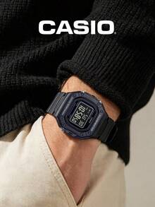 CASIO Multi-Function Waterproof Electronic Watch, Minimalist Commuter Versatile Student Wristwatch, Multi-Function Timer Casual Commuter Sports Watch - one-size - View 6