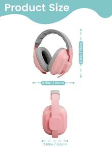 Baby Ear Muffs Noise Protection, Toddlers Up To 36 Months Noise Reduction Earmuffs, Adjustable Soft Earmuffs For Airplane, Concert & Loud Noise - Multicolor - View 6