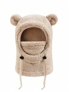 3-i-1 förtjockad panda-hoodie med mjuk elastisk dragsko – söt pandamössa - Multifärgad - Visa 15