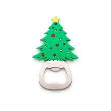 1 buah Pembuka Botol Bertema Natal (Dengan Fungsi Magnet Kulkas) - 4 Desain Lucu (Santa Claus, Manusia Salju, Rusa Kutub, Pohon Natal), Alat Bar Stainless Steel, Aksesori Pesta yang Menyenangkan, Hadiah Liburan yang Sempurna - bawaan - View 14