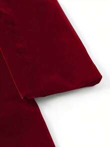 Men's Medieval Mid-Length Tailcoat - Red - View 6