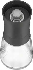 Set Of 2 Ceramic Spice Mills, Salt And Pepper Grinders - Grey - View 3