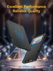EAGET 256GB 2.5-Inch SATA III SSD Solid State Drive, 550MB/S Read Speed, Low Power High Performance, Suitable For Desktop, Laptop, All-In-One PC Internal SSD - View 7