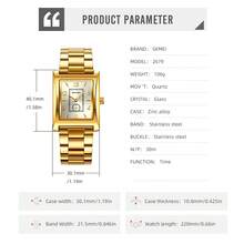 Skmei 2679 Hot Sell New Design Men Quartz Watch High Quality Stainless Steel Band Waterproof Simple Business Watch - one-size - View 10
