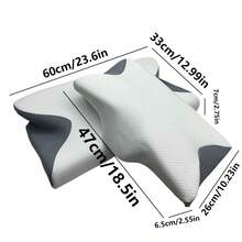 Butterfly Pillow Butterfly Memory Pillow Slow Rebound Memory Foam Adult Neck Support Pillow Hotel Pillow Cervical Pillow - Multicolor - View 9