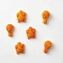 2/6/10/12pcs Magnet Kulkas Simulasi Ayam Goreng Kreatif, Magnet Kulkas Kaki Ayam Bahan Resin, Aksesori Dekorasi Anotasi Foto Dapur Bertema Makanan Menarik, Aksesori Kantor - beraneka warna - View 9