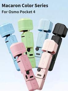 適用於 Osmo Pocket 4 機身的矽膠保護殼，雲台蓋、鏡頭保護膜，防刮防撞保護套，柔軟矽膠防護，防塵相機外殼配件 - 查看 2