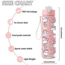 1個 750ml/26oz 3D列印小魚圖案運動吸管水壺,可愛小魚海洋圖案,5色可選,附攜帶背帶方便攜帶,輕巧耐用,適合返校、辦公室、戶外、旅行、露營、學校、健身房,佳節禮物與生日禮物首選 - 彩色 - 查看 5