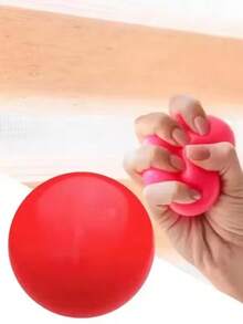 1 Buah Bola Genggaman Halus Padat, Alat Genggaman Jari, Bahan PU, Bola Genggaman Pereda Stres - Cocok untuk Latihan Jari, Melegakan Emosi - MultiWarna - View 5