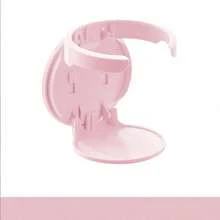1pc Foldable Cup Holder, No-Drill Office Desk Cabinet Door Coffee Storage Rack, Home Dorm Wall-Mounted Cup Rack - Multicolor - View 17
