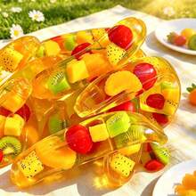 1pc Slow Rebound Maltose Filled Banana Squeeze Toy, Soft Stress Relief Toy, Random Style Random Color, Pressure Release Desktop Decor, Suitable For Home Office Classroom Birthday Halloween Christmas Gift - Multicolor - View 6