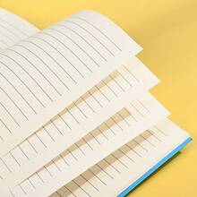 Cuaderno A5 con paleta de colores suaves y diseño de líneas de coche - Cuaderno - Ver 7