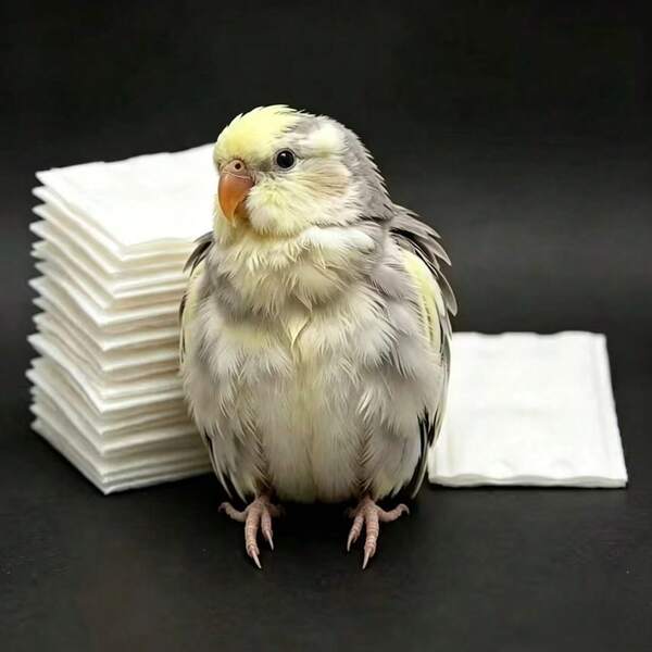 10/50/100/222/300pcs Disposable Bird Diaper Pads, Parrot Poop Liners, Bird Training Pads, Parrot Cage Liners, Absorbent Bird Cage Liners, Quick Clean Waste Absorption Pads, Suitable For Parrots And Small Birds, Daily Use Bird Cleaning And Grooming Supplies, Bird Supplies