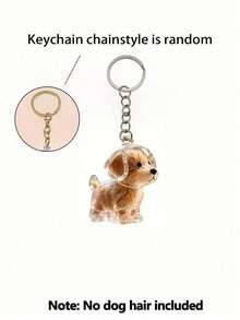 Pet Hair Memorial Keychain, Pet Breed Design - Transparent Pet Hair Storage Box, Can Be Used As Memorial Dog Breed Keychain, Multi-Functional Pet Memorial Pendant, Hair Memorial Storage Box, Pet Hair Preservation Memorial - Ideal Choice To Cherish Your Beloved Pet - Pet Accessories - Unique Personalized Pet Accessories - Multicolor - View 13
