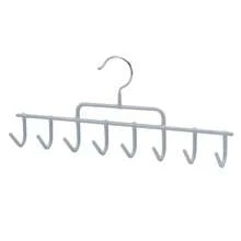 8-Cap Capacity Hat Storage Rack, Multi-Function Hat Hanging Rack, Dorm Closet Storage Hook, Suitable For Hats, Ties, Belts, Scarves, Multi-Function Wall-Mounted Hat Display Rack, Towel Storage Rack, Portable Travel Hook, Suitable For Home, Campus, Hotel - Multicolor - View 9