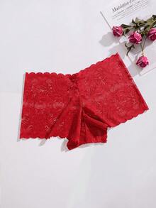FINETOO 6pcs Women's Solid Color Lace Hipster Panties, Fine Stitching Craftsmanship, Soft And Comfortable, Suitable For Yoga, Sports And Daily Wear, Boost Confidence, Multiple Sizes XS-XXL - Multicolor - View 7
