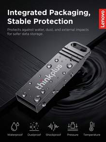 Lenovo ThinkPlus MU221 Series 8GB/16GB/32GB/64GB Portable SSD USB 2.0 Metal Durable Essential For Business Office And Study Data Storage - View 7