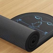 Ab Roller Mat, Fitness Training Mat, Abdominal Wheel Mat, Yoga Mat For Men, Thickened Shock-Absorbing Sound-Insulating Mat - Multicolor - View 5