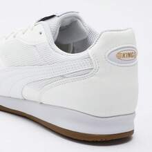 Puma Spring/Autumn Unisex Flat Sports Shoes, Couple Style Artificial Turf Training Football Shoes 10734902 - White-gold - View 11