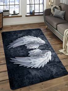 Velvet Vibrant Guitar Bass Music Theme Area Rug - Soft, Machine Washable Polyester Rug, Suitable For Living Room, Bedroom, Office And Kitchen Decor, Music Room Decor | Artist Floor Covering | Polyester Rug, Music Room Decor - Multicolor - View 10