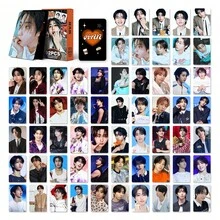 1 قطعة 92 قطعة صينية S مجموعة بطاقات صور K POP للأطفال، بطاقات صور، أريرانغ، إكسسوارات BTS21، بانغتان، بطاقة صور، بطاقة صور - متعدد الألوان - مشاهدة 4