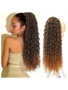 OPEN CURLY PONYTAIL 70cm OLGA FASHION CLASSIC - Degradado - Ver 7