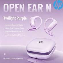 HP Earbud Bluetooth ini memiliki desain over-ear, driver dinamis 18mm, Bluetooth 6.0, dan diamankan dengan silikon cair untuk pemasangan yang stabil, sehingga cocok untuk berlari maupun bepergian. - View 12
