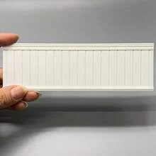 1pc Different Style Mini House Model Wall Accessory, Nordic Leisure Style Miniature Furniture, Made Of Durable Plastic, Can Be Freely Assembled And Connected, Important Material For Making Children's Exclusive Small Castle - Square Panel - View 6