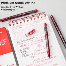 Pulpen Blue Fruit Kapasitas Besar Netral Ujung Jarum 0,5mm Tinta Hitam, Jarak Tulis Sangat Jauh, Halus dan Tidak Luntur, Pulpen Tanda Tangan Sekali Pakai untuk Pelajar, Persiapan Ujian, Kantor dan Penandatanganan, Satu Kotak Penuh - pulpen gel - View 9