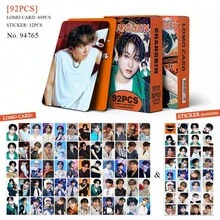 1PC 92pcs S Tray Kids Changbin K POP Merchandise LOMO Photocard, Photo Cards, Arirang, BTS21 Accessories, Bangtan, Photo Card, Photocard - Multicolor - View 2