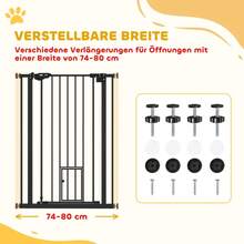 Pet Barriers - Black + Plastic - View 6